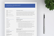 Clean Resume Template / 4 pages, a Resume Template by SalientResume (Thumbnail 1 of 5)