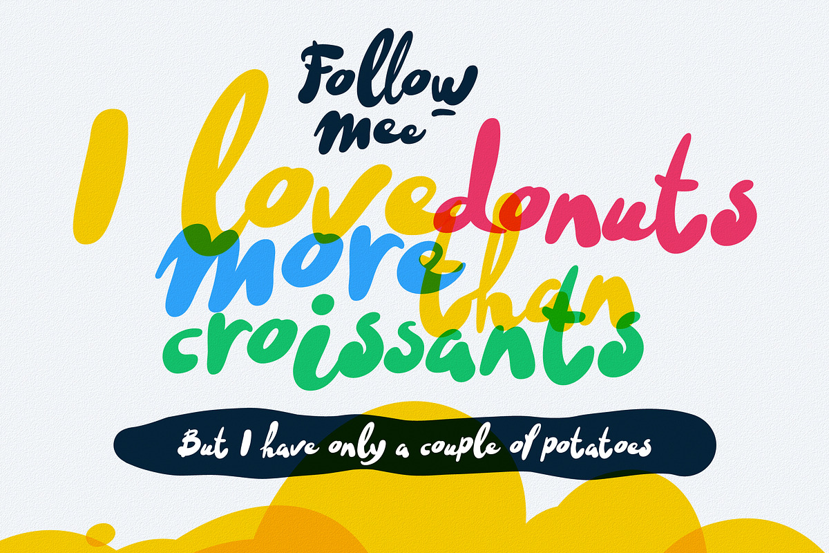 Catyyfox fresh & superfunny font preview 2