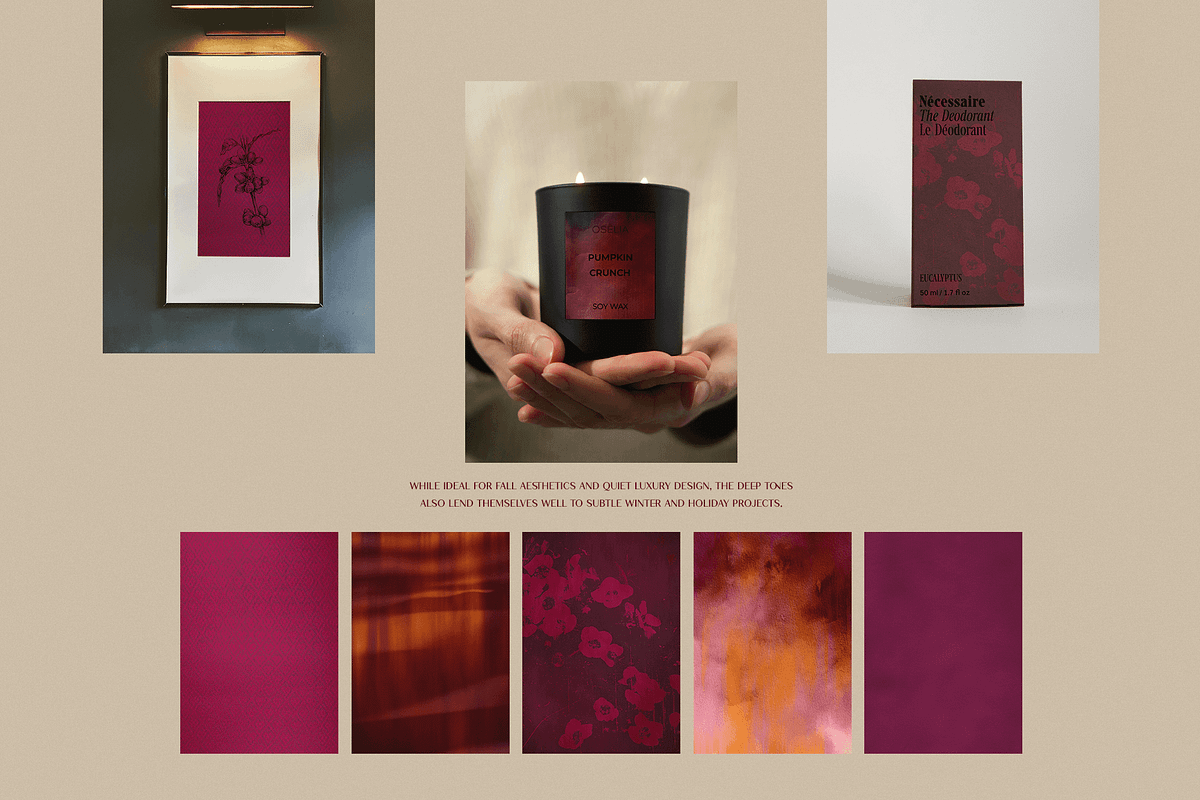 Blurry Burgundy Backgrounds, a Background Graphic by DigARTbyHavroshka (Photo 7 of 8)