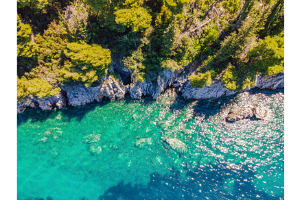Picturesque sea Adriatic coast of, a Nature Photo by Elizaveta Galitskaya