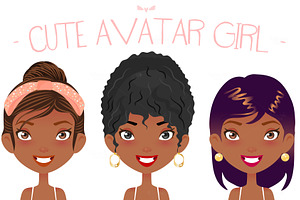 - Cute Vector Girl - 
