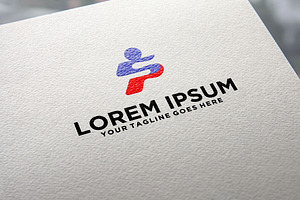 Letter SP Sport logo design