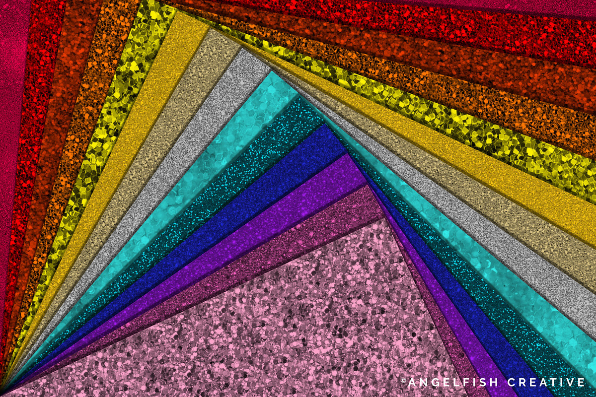 Glitter Paper Procreate Brush Set, a Brush Add-On by AngelfishCreative (Photo 9 of 9)