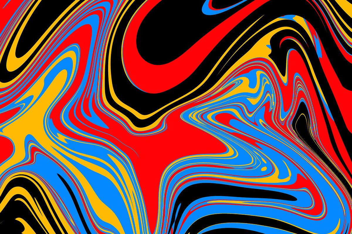 ABSTRACT PSYCHEDELIC BACKGROUND, a Pattern Graphic by asepmaulanaramdhan (Photo 9 of 12)