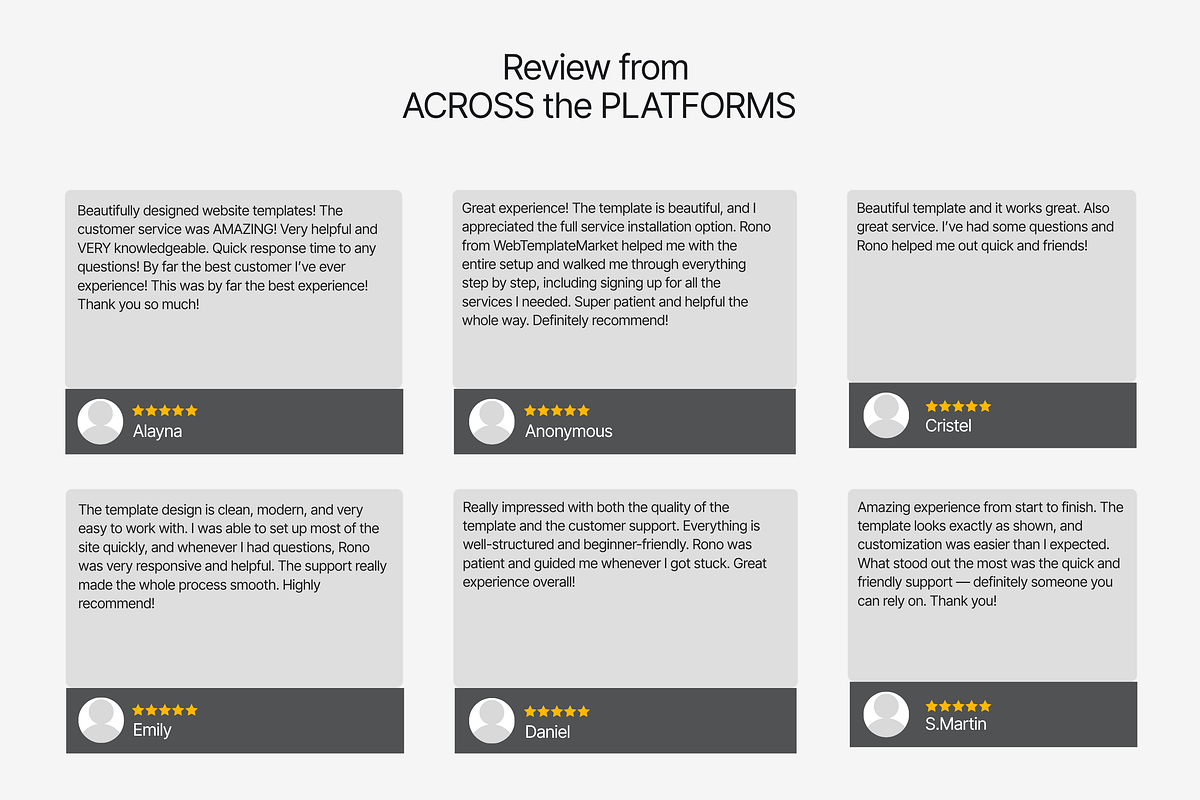 Spa & Beauty WordPress Template, a WordPress Template by Web Template Market (Photo 7 of 9)