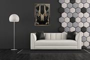 Gold Black Art Deco Wall Art Posters, an Illustration by VectorPanther (Thumbnail 7 of 8)