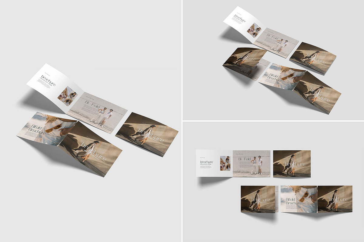 A4/A5 Bifold Brochure Mockup Kit, a Books & Magazine Mockup by Jestdio (Photo 10 of 13)