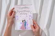 Elegant Anniversary Cards Template, a Card Template by WynterLife Studio (Thumbnail 5 of 6)