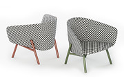 Kristalia Tuile armchair, a Furniture 3D Model by AllSkull (Thumbnail 5 of 8)