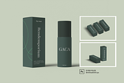 Elegant Cosmetic Box Mockup, a Packaging Mockup by Rendemporium (Thumbnail 1 of 4)