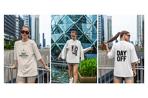 T-Shirt Mockup Big City