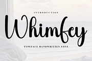 Whimfey, a Handwritten Font by InermediaSTUDIO (Thumbnail 1 of 8)