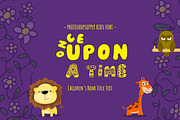 Kids Font, a Font by psddude (Thumbnail 3 of 5)