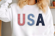 Brushstroke USA Png American Flag, an Illustration by Designking (Thumbnail 5 of 6)
