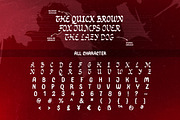 Bored Trying - Rough Mixed Font, a Sans Serif Font by Sarid Ezra (Thumbnail 9 of 9)