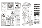 Vintage Medicine Labels Ephemera, an Object Graphic by The Digital Prop Shop (Thumbnail 4 of 8)