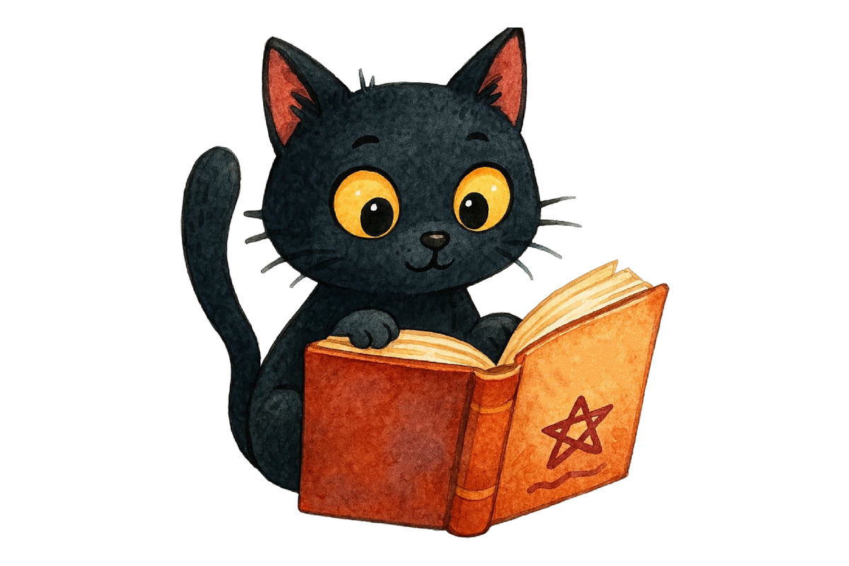 Black Cat Clipart, an Illustration by Daily.Designs (Photo 5 of 5)