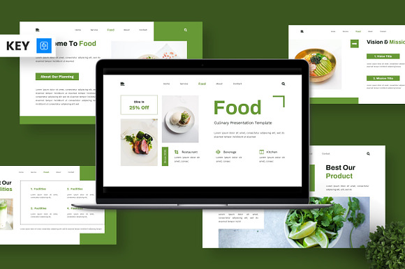 Food - Culinary Keynote preview 7