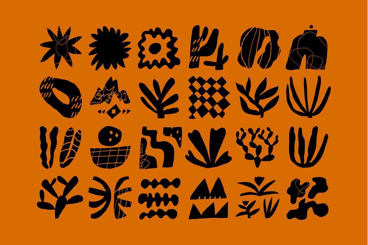Texas Clipart | Hand Drawn Shapes, a Decorative Illustration by Favete Art (Photo 5 of 23)