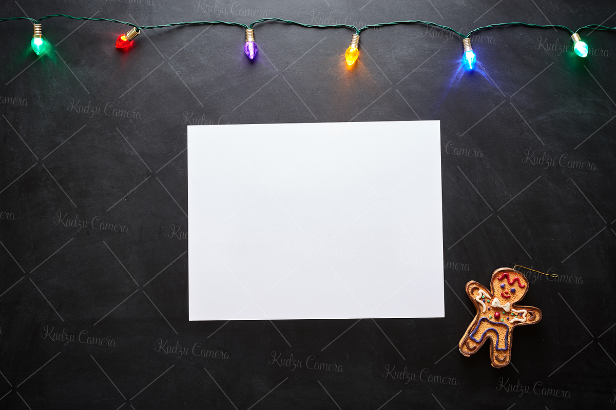 Christmas Lights Photo Mockup Bundle, a Books & Magazine Mockup by Kudzu Camera (Photo 5 of 15)