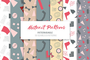 Abstract patterns. Big collection