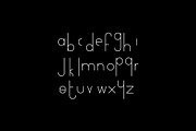 Alphabet letters Step font, a Symbol Font by Iryna Danyliuk (Thumbnail 2 of 6)