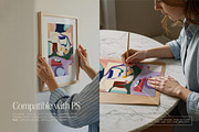 247 Frame and Card PSD Mockups, a Household Mockup by Salt Color Studio (Thumbnail 56 of 71)