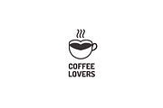 Coffee Lovers - Logo Template, a Branding & Logo Template by Zomorsky (Thumbnail 4 of 4)