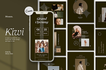 Kiwi - Brand Instagram Template