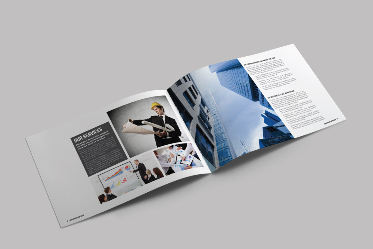 Business Brochure Template, a Brochure Template by GreenDesign (Photo 5 of 6)