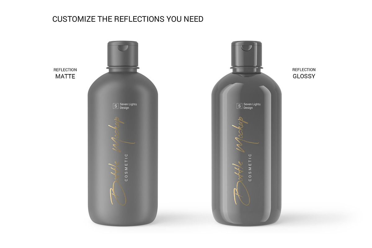 Cosmetic Bottle Mockup #6, a Cups & Container Mockup by Seven Lights (Photo 7 of 9)