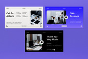 White Blue Pitch Deck Google Slide, a Presentation Template by graphicook (Thumbnail 5 of 5)