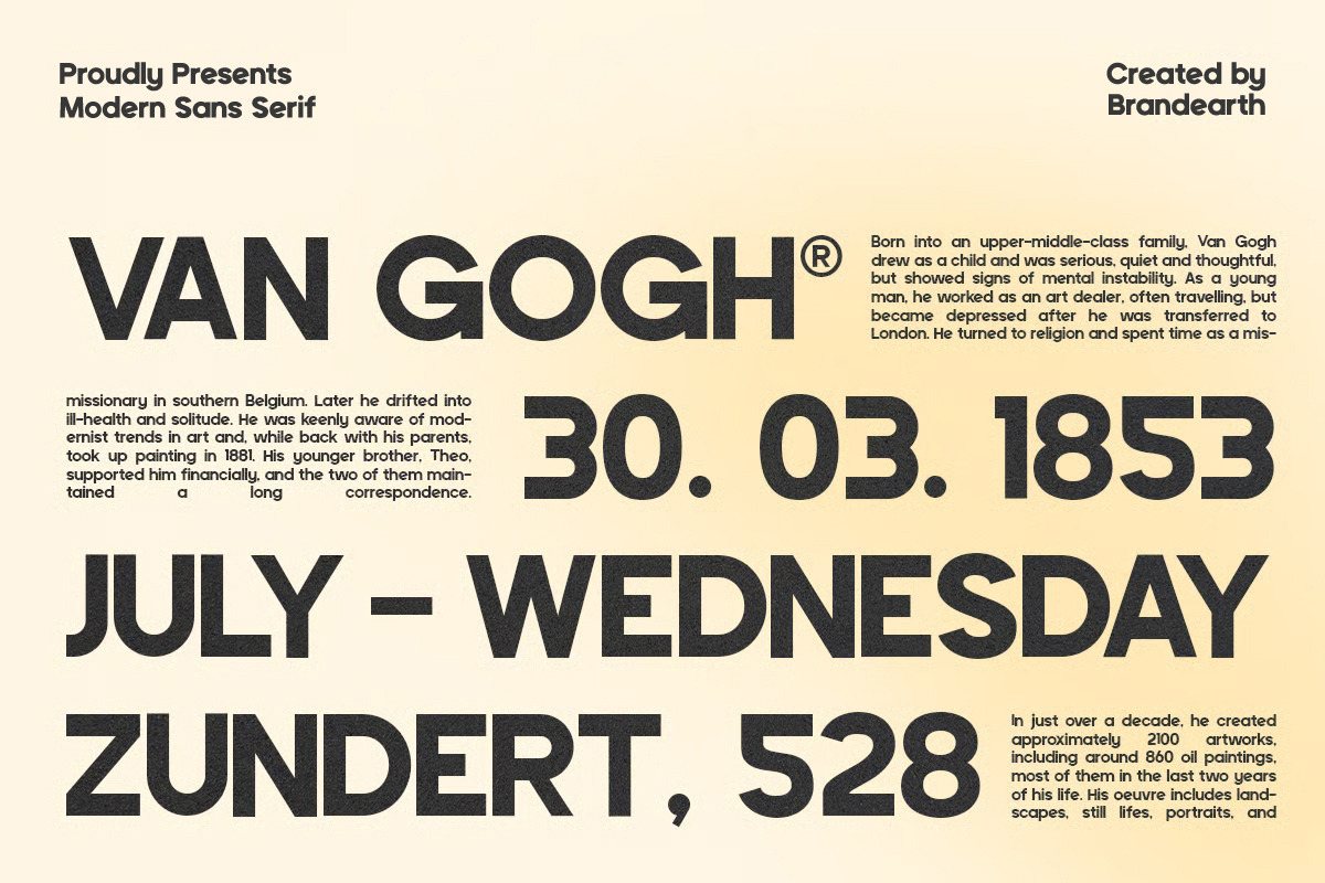 Swantay – Bold Geometric Sans Serif, a Sans Serif Font by Brand Earth (Photo 12 of 12)