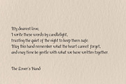 The Lover’s Hand - Medieval font, a Handwritten Font by BilberryCreates (Thumbnail 2 of 12)