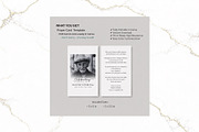 Funeral Prayer Card B&W Canva FR005, a Card Template by TyphoonStudio (Thumbnail 2 of 6)