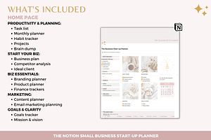 Notion Template Business Planner