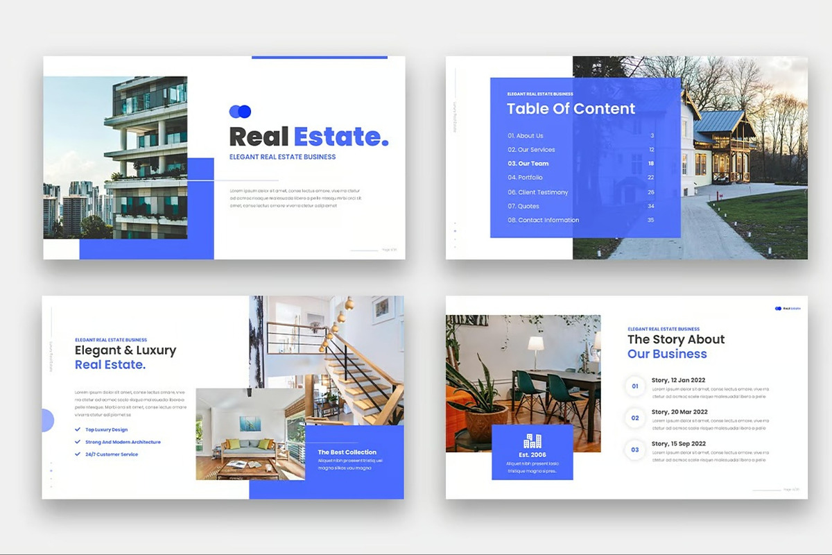 Real Estate Powerpoint Templates, a Presentation Template by Fit-tee (Photo 5 of 6)