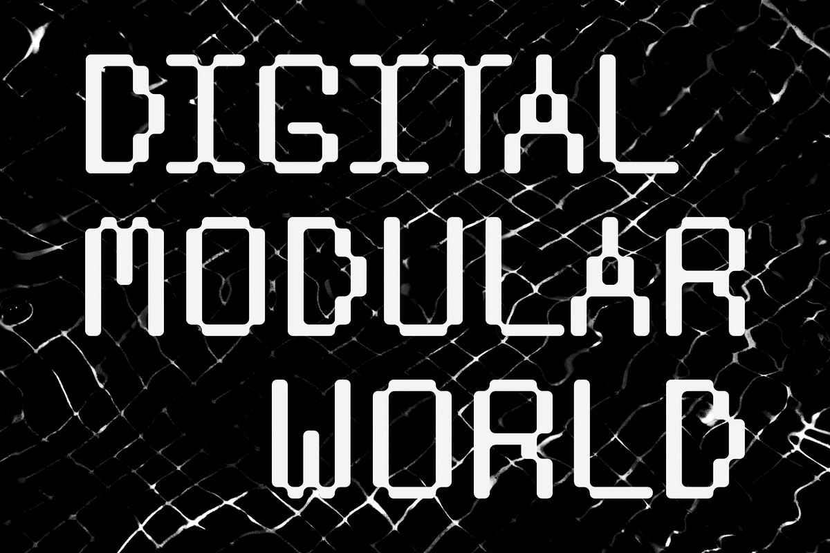 Ambedo | Modern Modular Display Font, a Font by Obscure Shop (Photo 8 of 9)