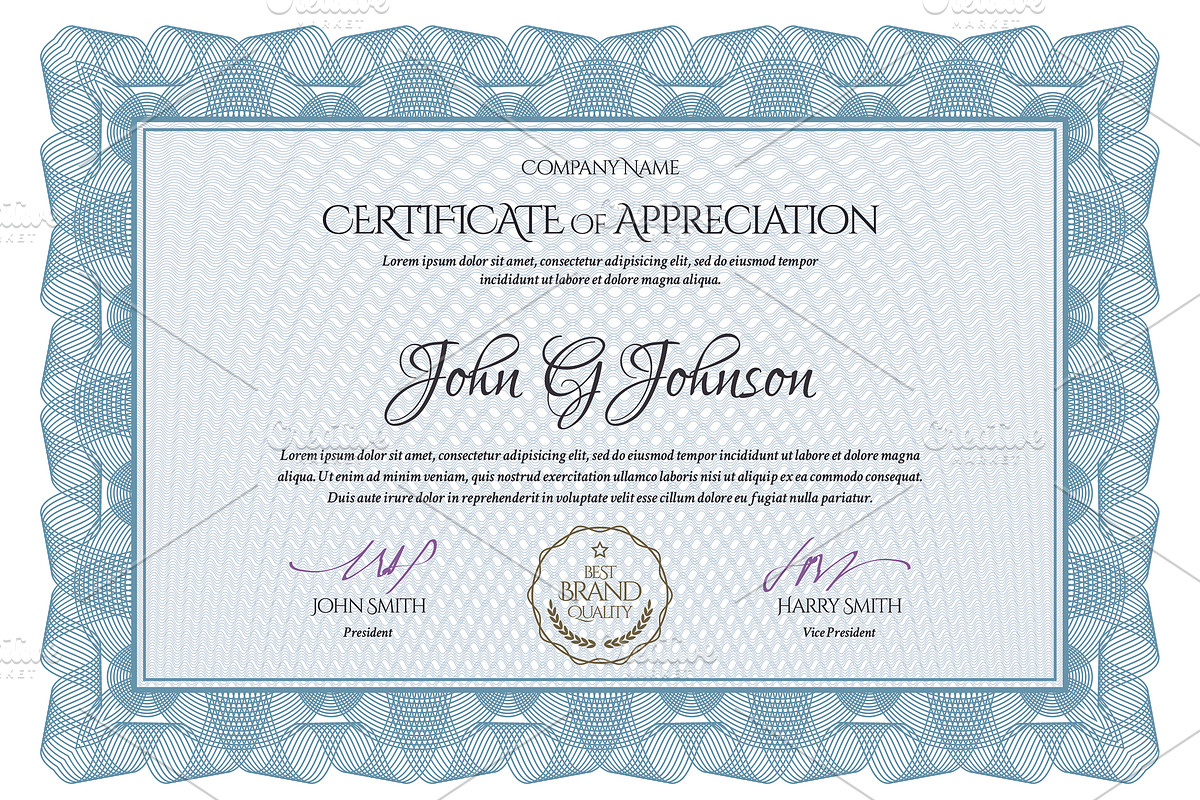 Multipurpose Template Certificate, a Stationery Template by Sunny (Photo 3 of 9)