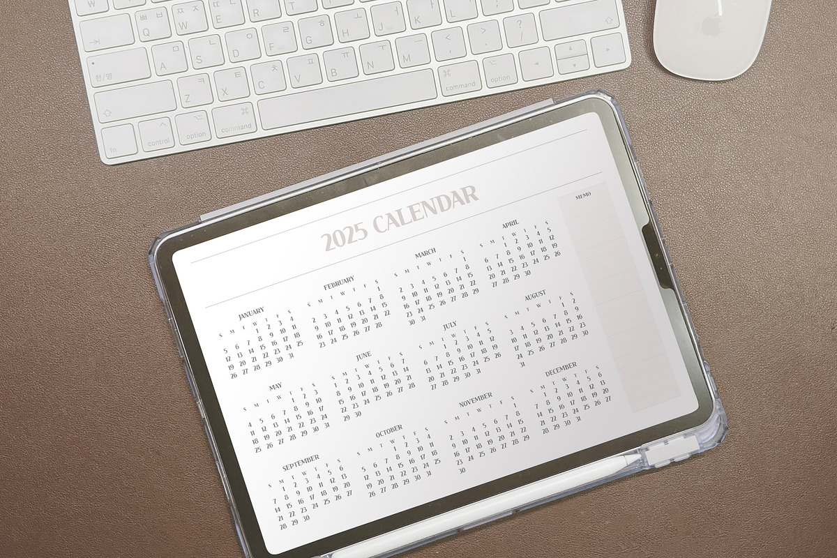 2025 Calendar & Planner, a Print Template by dott (Photo 1 of 5)