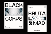 Bleur Neue - Geometric Sans, a Sans Serif Font by Holyline Design (Thumbnail 9 of 15)