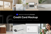 Credit Card Mockup AI Prompt, a Business Photo by cidcud_graphic (Thumbnail 1 of 2)