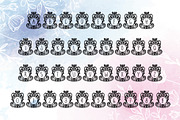 Java Ornament Monogram, a Font by WisnoetypeCo (Thumbnail 4 of 4)