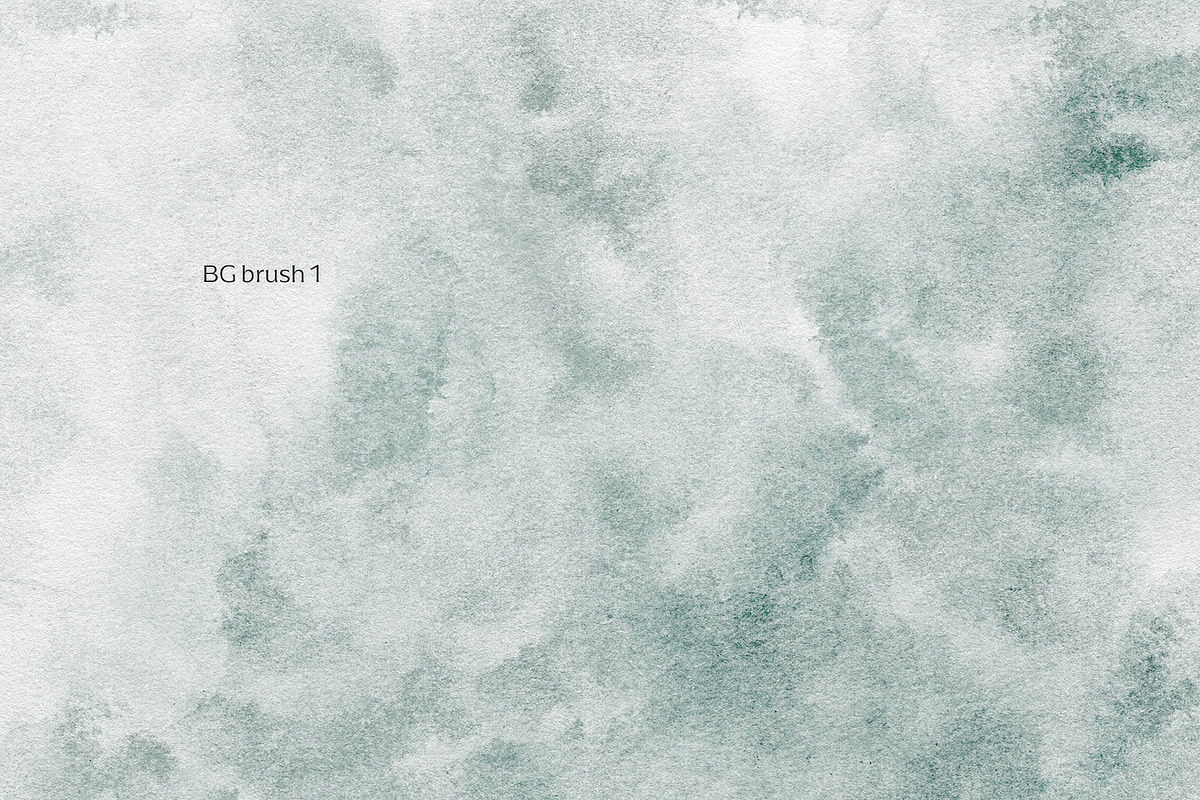 Procreate Watercolor Brushes for BG, a Brush Add-On by Jenteva Art