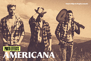 Americana Photo Effect, a Layer Style Add-On by dokudokunomi (Thumbnail 1 of 5)