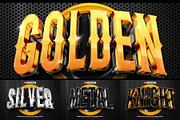 Luxury Esport Team 3D Text Effect, a Layer Style Add-On by Agung Kreatif (Thumbnail 1 of 5)