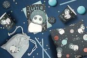 Panda in Space - kids set, an Object Illustration by Artnis (Thumbnail 7 of 8)
