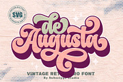 De Augusta - Vintage Retro Font, a Script Font by Subectype Studio (Thumbnail 1 of 10)