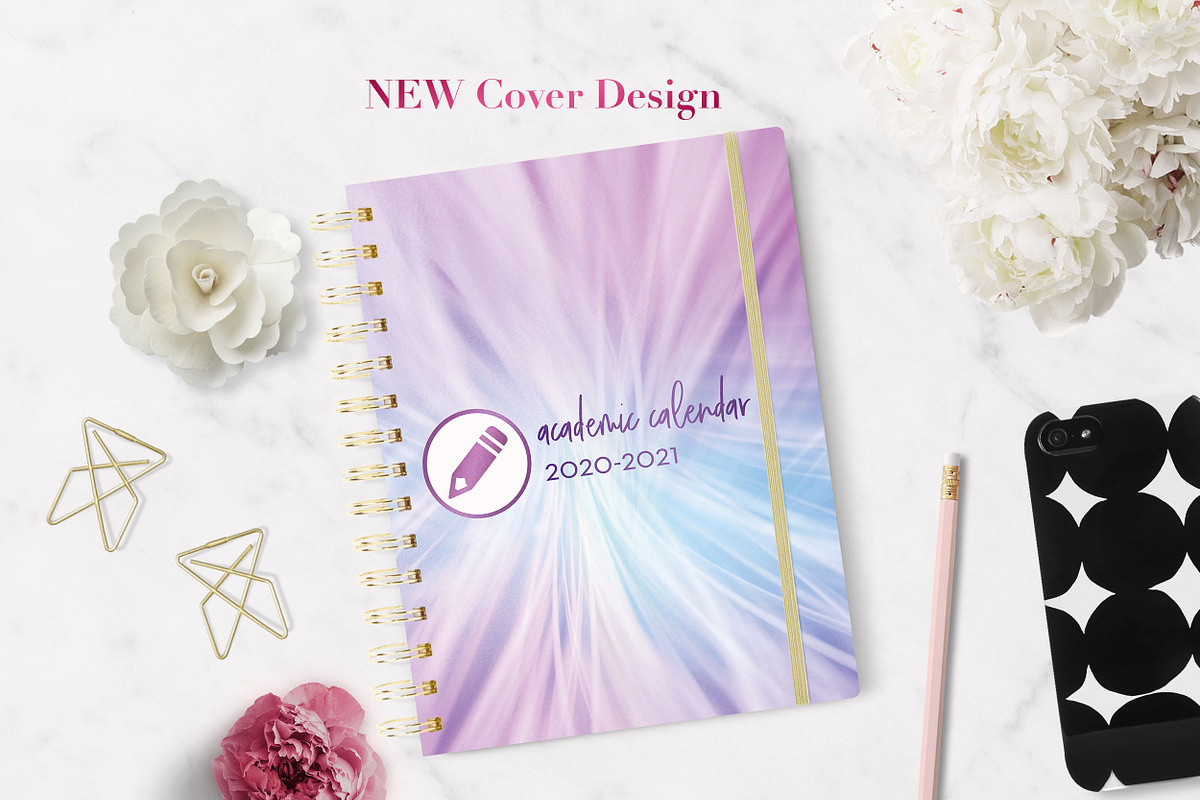 Academic Planner | InDesign Template, a Stationery Template by Planner Templates (Photo 2 of 11)