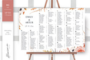 Wedding cards set blush peach & rust, an Invitation Template by Alewiena (Thumbnail 11 of 13)